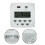 Timer digitale con display LCD, interruttore programmabile DC/AC 12V 16A 7