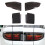 4 Piezas de Cubierta de Protección para Luces Traseras de Coche, Decoración para   Sport 2020-2022 7