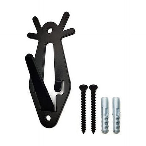 Deer Skull Wall Mount Steel Hooks 6-Piece Trophy Kit 2