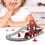 Train Set Educational Toy with Electric Tracks for Ages 3+ 6