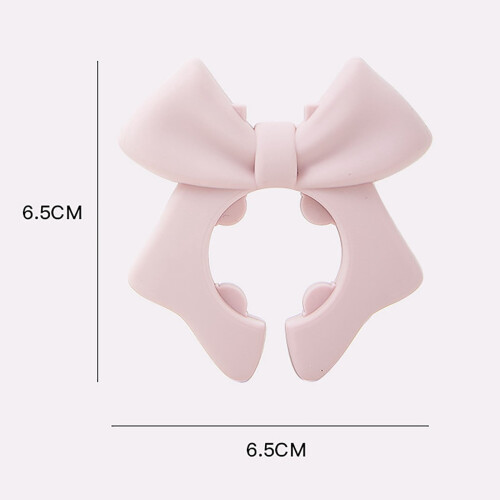 Silicone Bow-Shaped Spatula Holder Spoon Rest 1 Piece 2