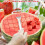 Stainless Steel Watermelon Slicer and Fork 2-in-1 2