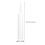 Refillable Caulking Tube White Plastic 5 Pcs 2