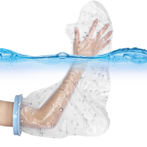 LHCER Waterproof Arm Cast Cover – Reusable Watertight 1