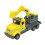 Push-Pull Excavator Toy – Moving Wheels, ABS Plastic, 2