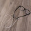 Eyeglasses Cord Holder Strap White Wax Rope Chain 3