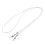 Eyeglasses Cord Holder Strap White Wax Rope Chain 4