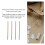 Paper Cylinder Tubes Light Brown 4 pcs 5