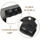 ROSENICE Ergonomic Plastic Cane Handle Black 8
