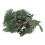 Christmas Mini Bulb Lights with Pine Needle and Red Fruit 2