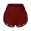 Dam Yogashorts med hög midja, 2-pack, svarta 2