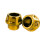 Motorcycle Front Fork Sliders CNC Aluminum Golden 5