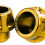 Motorcycle Front Fork Sliders CNC Aluminum Golden 8