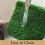 Artificial Grass Nesting Mat 12x12 in Green Washable 4