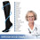 Calze a compressione per uomo e donna, 15-20 mmHg, 5 paia 4