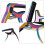 Guitar Capo Portable Metal Clamp Assorted Colors 1 Set 8