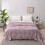 Hwkond Solid Flannel Throw Blanket Taro Purple 100x150cm 5