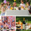 Mini Square Baking Cups with Lids 50 Pcs 5oz Aluminum Foil 8