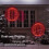 LED Christmas Light Balls 12 inch Foldable 2 Pack Red 3