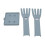 Kitchen Glove Holder Drying Rack Plastic Sink Stand 5