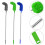 Gutter Cleaning Brush with Telescopic Pole 8.2 Ft Blue 8