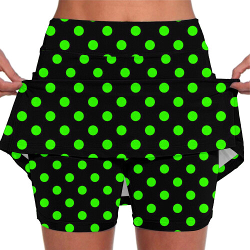 Women's Mint Green Athletic Skort with Pockets 3XL 1