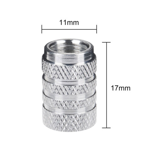 Tampas de válvula de pneu padrão, 8 peças 2