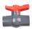 PVC Ball Valve for Water Supply Pipe Sliding Socket PVC-U 4