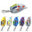 Mini Frog Soft Bait 35 mm Leurre de pêche bionique double 2