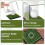 Acrylic golf ball display case square clear stand 4