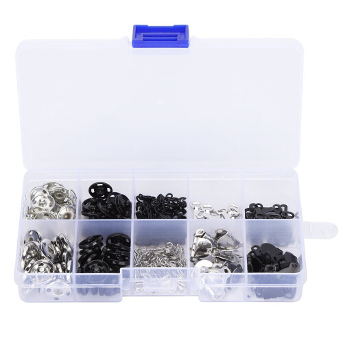 Brass Press Studs for Clothing Repair, 100 pcs 1