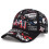Graffiti Basebollkeps Unisex Justerbar Solhatt 8