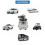 Battery Circuit Cutter Isolator Switch 12V-48V 300A 7