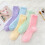 Thick Fleece Slippers 5 Pairs Assorted Colors 6