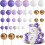 Cake Decoration Balls Purple 32 Pieces 4