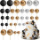Cake Decoration Balls Purple 32 Pieces 5