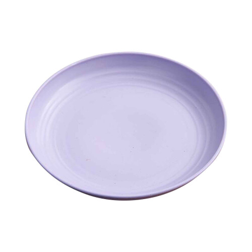 Assiette à goûter rétro en plastique multi-usages (1 pièce) 1