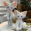 White Floppy Sleeping Dog Plush Toy 40 cm 6