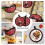 Cat-shaped Christmas pot holders and oven gloves 2-pack 5