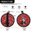 Cat-shaped Christmas pot holders and oven gloves 2-pack 7