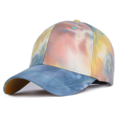 Βαμβακερό καπέλο μπαμπά Tie-Dye Unisex με snapback, 1 πακέτο, 1 τεμάχιο 1