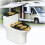 WC-Deckelbezüge-Set mit Sonnenblumenmuster, 2er-Pack, Polyester 6