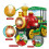 Toddler Toy Train Set Bump N Go Steam Engine with Lights 2