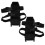 Kids Ice Skates Plastic with Galvanized Steel Webbing 1 Pair 2