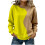 Felpa da donna a blocchi di colore, girocollo, maniche raglan 4