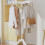 Floor Drying Rack Foldable360 Rotating Adjustable Height 4