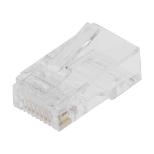 RJ45 Modular Plug Gold Plated CAT5e8P8C100pcs 1