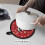 Cat-shaped Christmas pot holders and oven gloves 2-pack 3