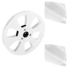 5inch Empty Tape Reel for 1/4 Inch Open Reel Tape Recorder NAB-Hub Replacement with Gasket A