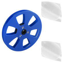 5inch 6-Hole Empty Tape Reel for 1/4 Inch Open Reel Tape Recorder NAB-Hub Replacement with Gasket C